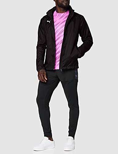 Foto von PUMA Herren Training Rain Jacket, Puma Black-puma white, L