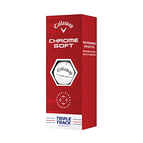 Callaway CGCHROMETRIPLESOFT22 Golf 2022 Chrome Soft Golf Balls thumb #1