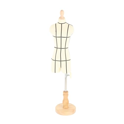 Maniquí Miniatura en Forma de Vestido, Excelente Modelo de Pantalla de Ropa de Tela para Taller de Costura, Tienda de Vestidos de Novia, Corte y Fabricación de Prendas,