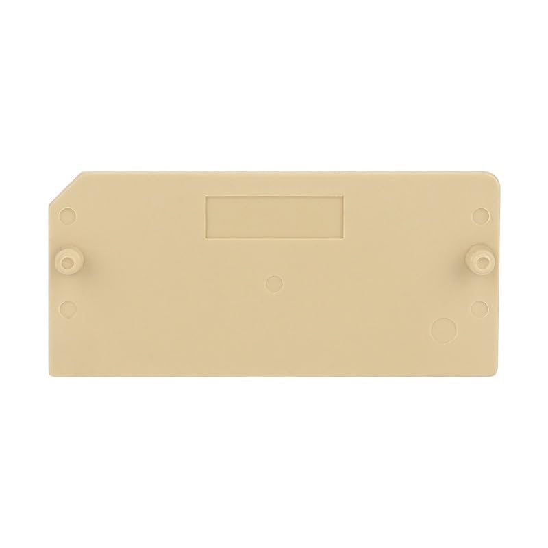 AP ASK1 Placa de cubierta final SAK Accesorios de bloque de terminales for conector de bloques de terminales ASK 1EN APASK1 1 pieza(AP ASK1 beige)