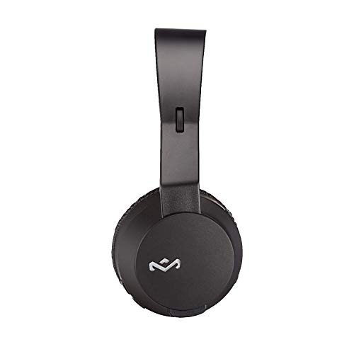Image of House of Marley Rebel BT Over-Ear Wired Headphones with Microphone, Black