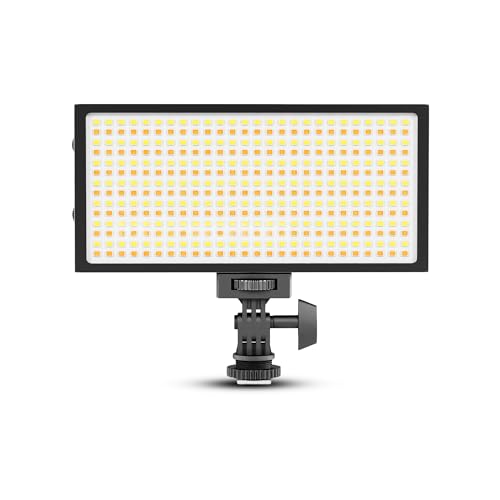 Image of Welborn Bi-Color Dimmable 364 LED Video Light for YouTube Video, Product Photography, Makeup Shoot and More
