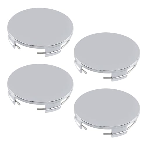 Modengzhe 4PCS 65MM/2.56" Wheel Center Caps, Rim Hub Center Covers (Silver) by Modengzhe - Used condition - US$8.30
