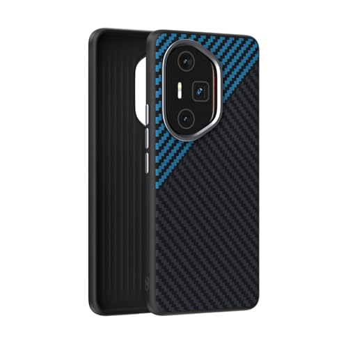Étui Honor 300 Ultra de luxe en fibre de carbone 6D mat