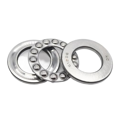 Roulement de butée contre la friction axiale des modèles 51106 et 51107 en acier haute densité