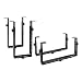 Dataflex 32.183 - Soporte para CPU Horizontal/Vertical, Kit de sujeción, Color Negro