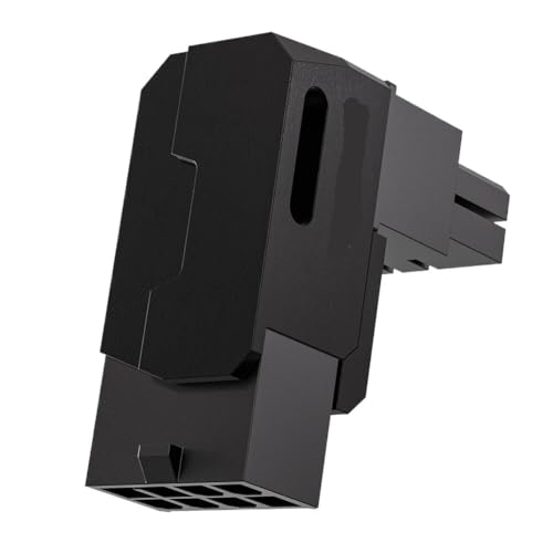 WEN ST 8�s�� PCIe GPU �d���A�_�v�^ 90�x�p�x�t���R�l�N�^ �O���t�B�b�N�X�J�[�h�d���R�l�N�^�A�_�v�^ �f�X�N�g�b�v PC �O���t�B�b�N�X�J�[�h�p(2PCS,Black STD)