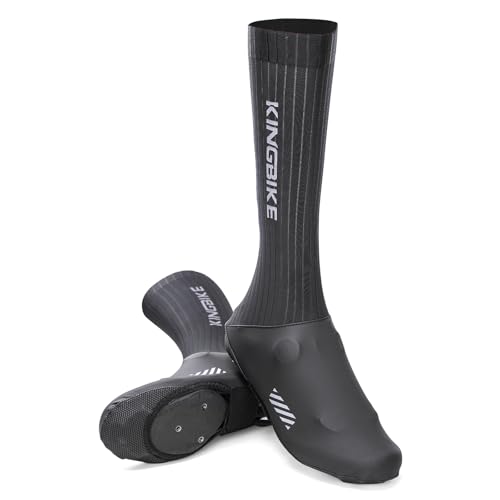 KINGBIKE Cycling Shoe Covers Breathable Overshoes MTB Road Bike Shoe Covers for Lock Shoes Protection Men Women