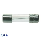 - Ø: 5 mm - Länge: 20 mm Sicherung DIN träge 8,0A, passend zu Geräten von:Saeco Gaggia