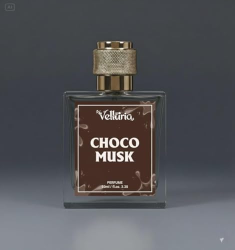 Image of Choco Musk Eau de Parfum 50ml | Chocolate Vanilla Amber Perfume | Warm Sweet Gourmand Scent | Long Lasting Unisex EDP for Men & Women