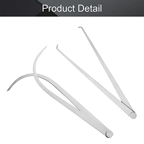 Utoolmart 300Mm 12-Inch Inside Outside Caliper Stainless Steel Firm Friction Joint Measuring Tool 1 Pair #TOP3