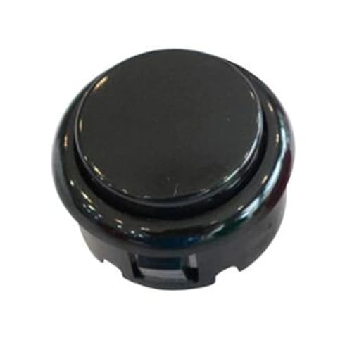 Bouton pour stick arcade 30mm noir lot de 10 pièces de bricolage OBSF-30