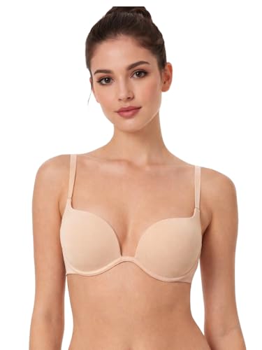 Image of Viola's Secret 6 Pack of Color Print T-Shirt Bras B Cup C Cup and D Cup