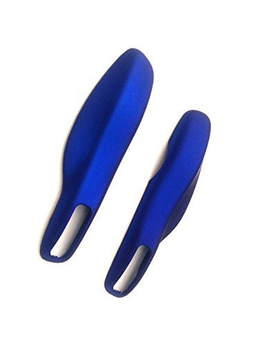 Metallic Blue Matte Hard Plastic Keyless Remote Key Fob Flip Key Protection Case Cover Side Blades For Porsche 991 981 Cayenne Panamera