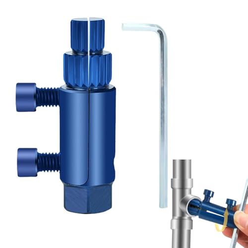 Estrattore di filettature per tubi rotti, strumento di rimozione dell'estrattore del rubinetto rotto, set di estrattori per viti spogliate, estrattori filettati per valvole rotte per la rimozione di