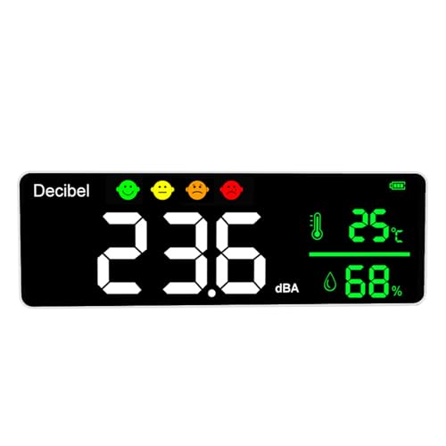 Moniteur sonore capteurs température humidité intérieur mural