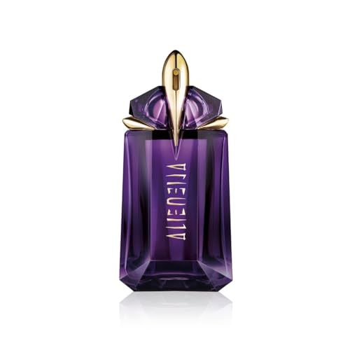 MUGLER Alien Eau de Parfum per Donna, Ambrato, Legnoso e Floreale, Casherman, Ambra e Gelsomino, Fragranza Straordinaria, Mistica e Senza Tempo, Ricaricabile, Sostenibile, 60 ml