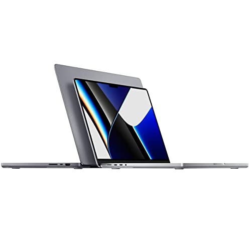Image of Apple Late 2021 MacBook Pro with Apple M1 Pro chip, 16-inch, 16GB RAM, 512GB SSD, Silver (Renewed)