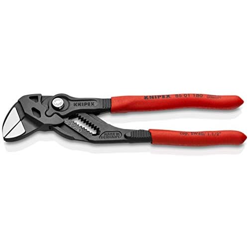 KNIPEX Tools – Pliers Wrench, Black Finish (8601180), 7 1/4-Inch