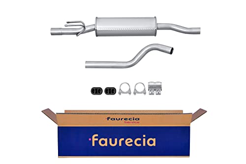 HELLA 8LC 366 024-721 Mittelschalldämpfer - Easy2Fit® Kit - mitte - zweiteilig - Set mit Anbauteilen - für u.a. OPEL CORSA B