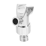 POPETPOP Adjustable Shower Arm Bracket Mount Shower Holder Easy Tool Installation Rust Resistant Wall Mount in Finish