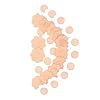 QueenVibes-40-Pieces-Breast-Covers-Nipple-Cover-Pasties-Disposable-Nipple-Covers-Bra-Pad-Self-Adhesive-No-Show-Bra-For-Women-Standard-6-cm-Beige QueenVibes 40 Pieces Breast Covers Nipple Cover Pasties, Disposable Nipple Covers, Bra Pad, Self-Adhesive No Show Bra For Women (Standard 6 cm, Beige)