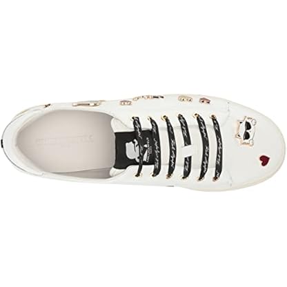 KARL LAGERFELD Women's Cate Sayings Everyday Lace Up Sneaker - Image 6