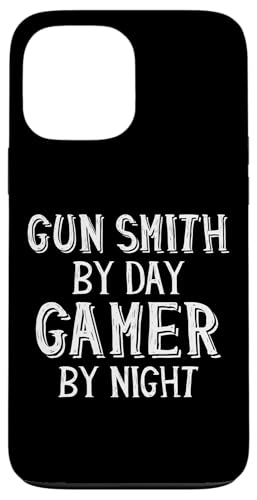 Gun Smith By Day Gamer By Night �t�@�j�[���@�C����1�� ���� �X�}�z�P�[�X iPhone 13 Pro Max �p
