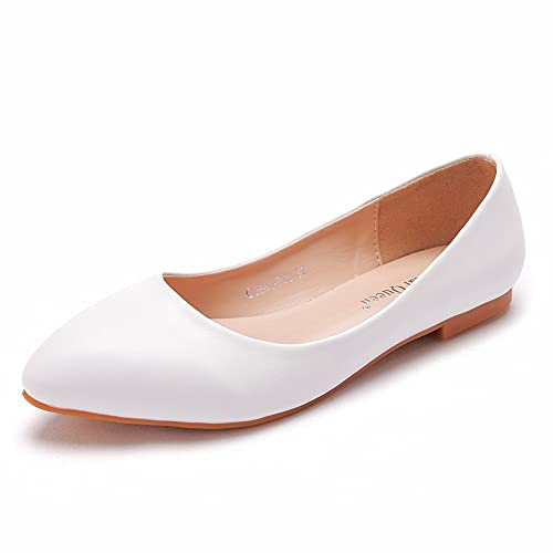Chaussures plates polygonales au design géométrique et épuré pour dame