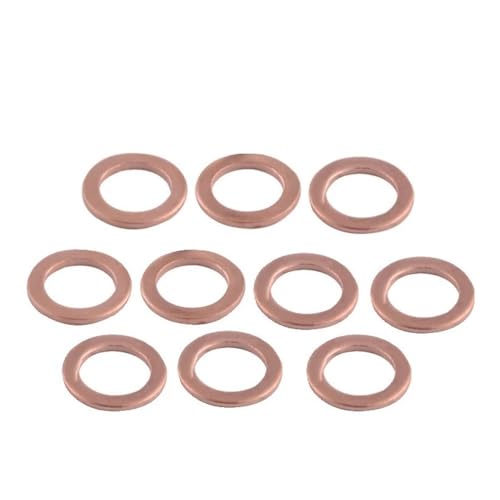 Juntas de 12mm para cilindro maestro de moto, arandelas para tornillo hidráulico (20 uds)
