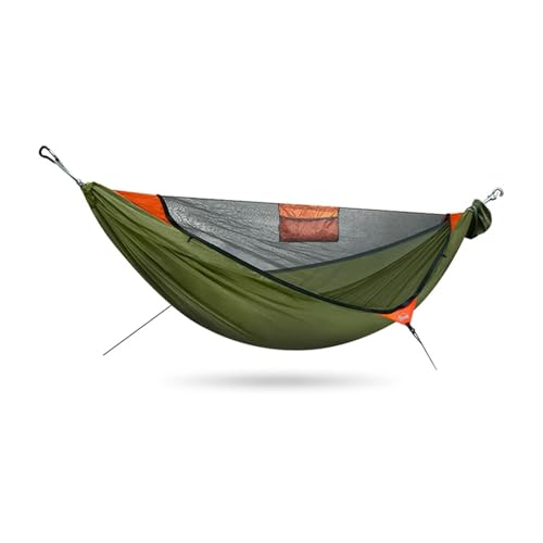 AWHZngE Outdoor Camping Hammock with Mosquito Net Garden Portable Awning Tent Sleeping Hanging Hammocks Swing for Hike Canopy for Terrace, Outdoor