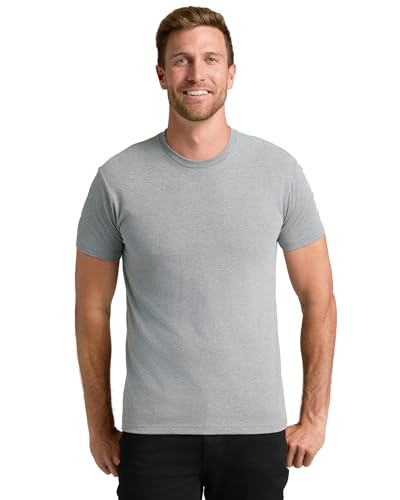 True Classic mens Short Sleeve Classic Crew T-Shirt (pack of 6)