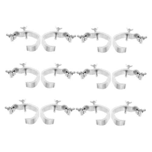 Crochet de fixation pour projecteur de scène Gatuida en aluminium robuste x12