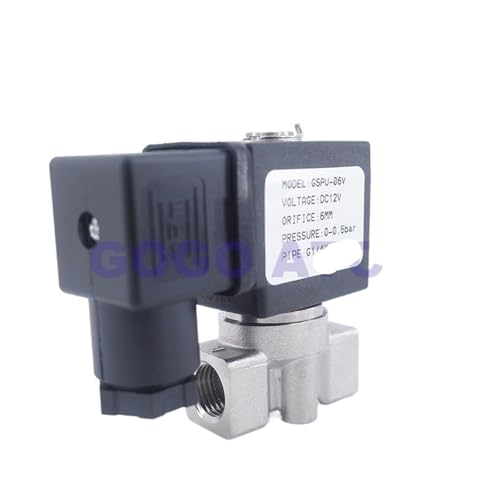 Électrovanne eau inox normalement fermée G1/8 durabilité maximale - 5