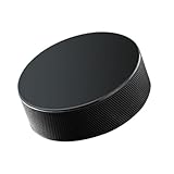 Zanthicia Professioneller Eishockeyball aus Gummi mit glatter Oberfläche für Wettkampfspieler. Sportlicher Eishockeyball aus Silikagel Gummi mit runder Kante