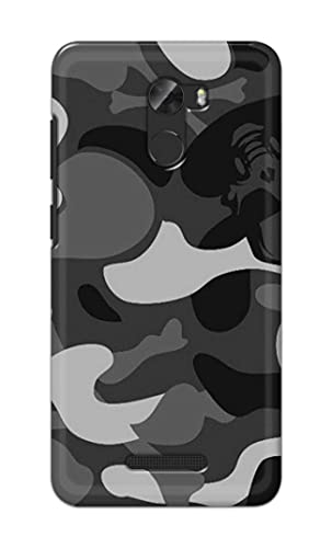 Image of Printed Hard Back Cover Case for Gionee A1 Lite Back Cover (Army Pattern) -1302