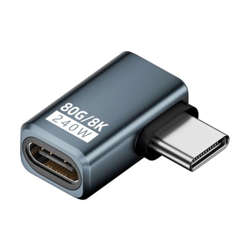 jklymm USB4.0�A�_�v�^�[, USB C �A�_�v�^�[ 240W 80Gbps 8K@60Hz Thunderbolt4/5 ����� Phone 16 15 �p �}���[�d�f�B�X�v���C�t��