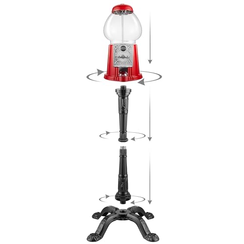 Olde Midway GBL-336-RED 15 Inch Gumball Machine With Stand thumb #3