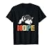 Vintage Nope Funny Siberian Husky Dog Lover T-Shirt Small