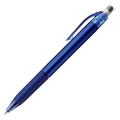 Set de 10 bolígrafos Uni-ball R:E 0.5mm tinta azul borrable miniatura 3