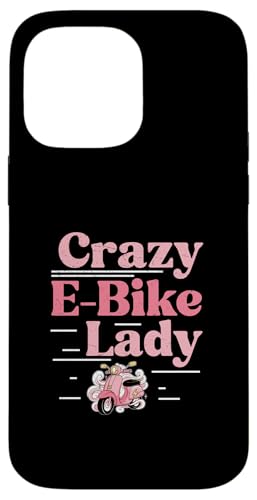 Crazy E-Bike Lady An E-�X�N�[�^�[ �d�C������ �d�����]�� �h���C�o�[ �X�}�z�P�[�X iPhone 14 Pro Max �p