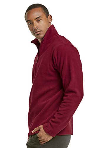 Image of Knocker Men's Polar Fleece Quarter Zip Pullover