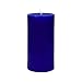 Zest Candle Pillar Candle, 3 by 6-Inch, Blue