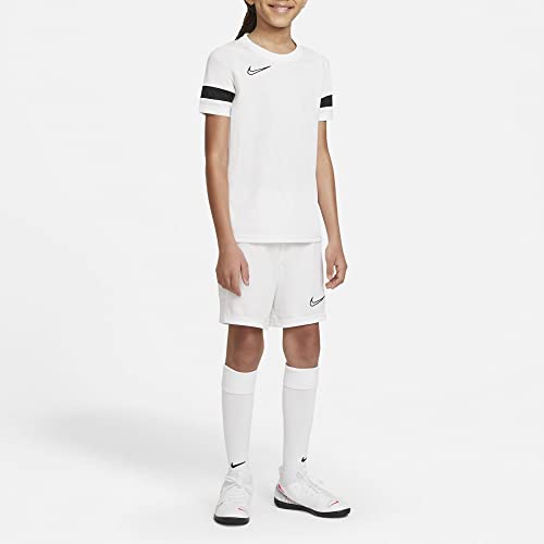 Image of Nike Unisex Kids Academy 21 Zip Hood, White, 8 Years