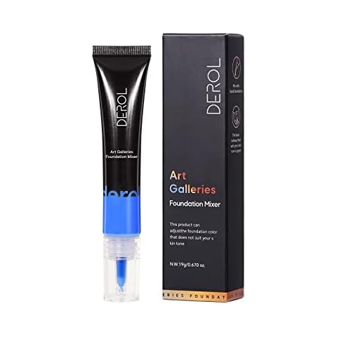 Foundation Mixer, Foundation Adjusting Drops, Color Adjusting Mixer Change Foundation Colour to Match Your Skin Tone (02#Blue) Cover