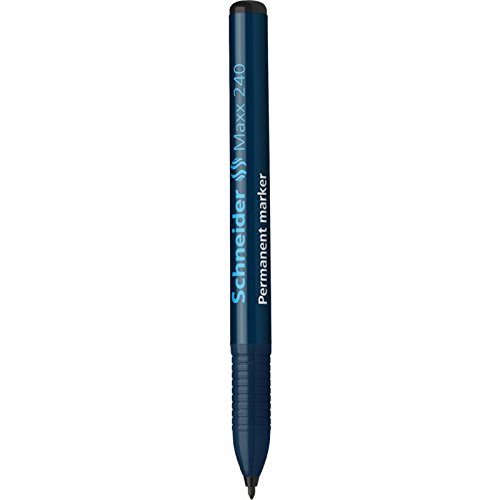 Marker Schneider Maxx 240 permanent ronde punt blauw Marker Schneider Maxx 240 permanent ronde punt blauw