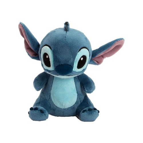 Simba Toys – Disney Stitch Mini Plüschfigur ca 15 cm – superweicher Begleiter mit großen Augen – geeignet ab den ersten Lebensmonaten – passendes Geschenk für kleine Disney Fans zum Kuscheln