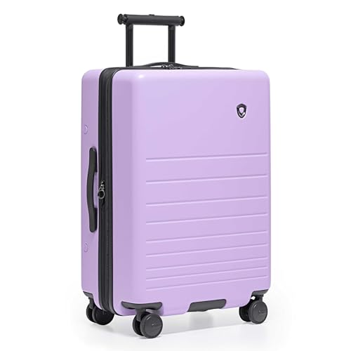 Image of Traveler's Choice Markham Hardside Expandable Luggage with Hinomoto Spinner Wheels, 26-Inch Medium, Purple