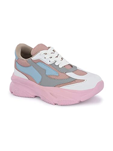 Image of KNOOS Girl's Walking Gym Training Workout Shoes Sneakers for Women