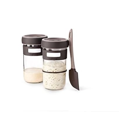 Lekue Lékué, Clear sourdough starter, 6 piece set Cover